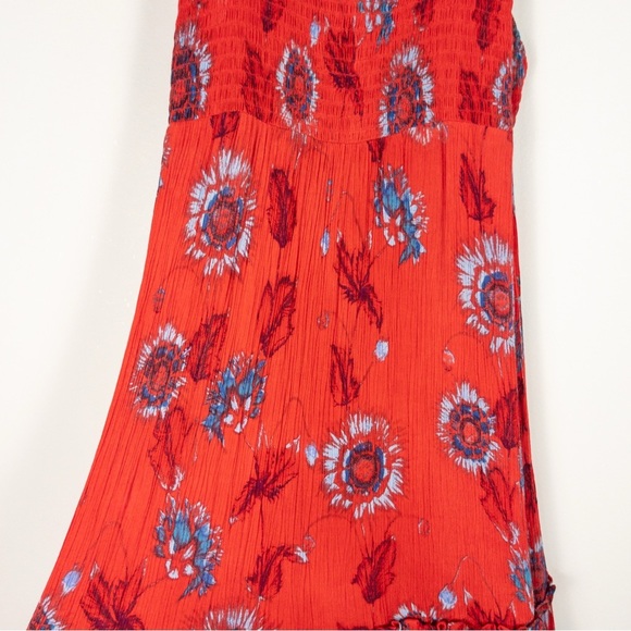 Intimately Free People Red Floral Garden Party Maxi Dress - Picture 6 of 11